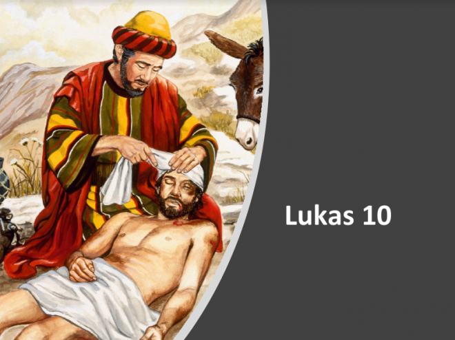 Samaritan and the robbed man