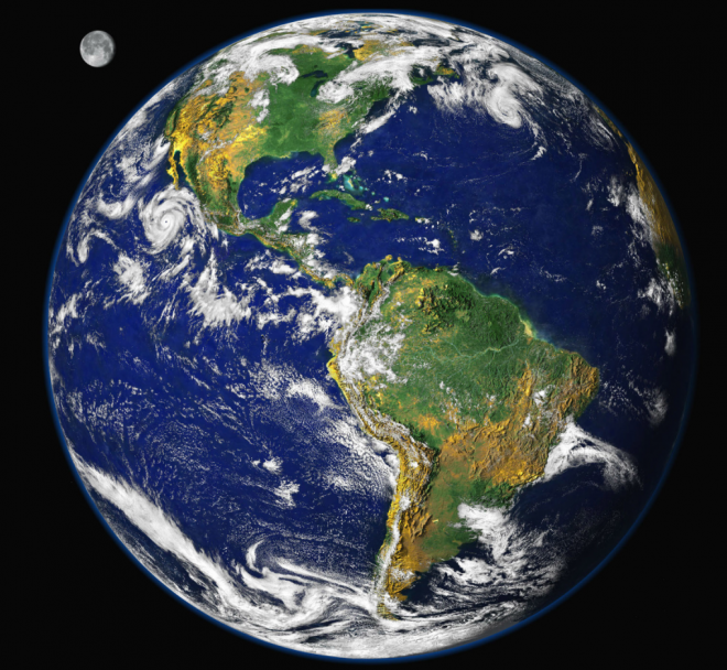 Picture of Earth from space